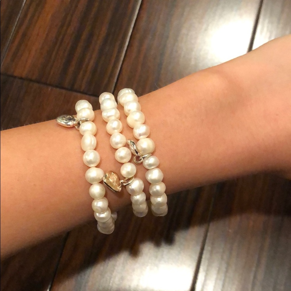 Pearl Bracelets (Set of 3) by Carolee Lux